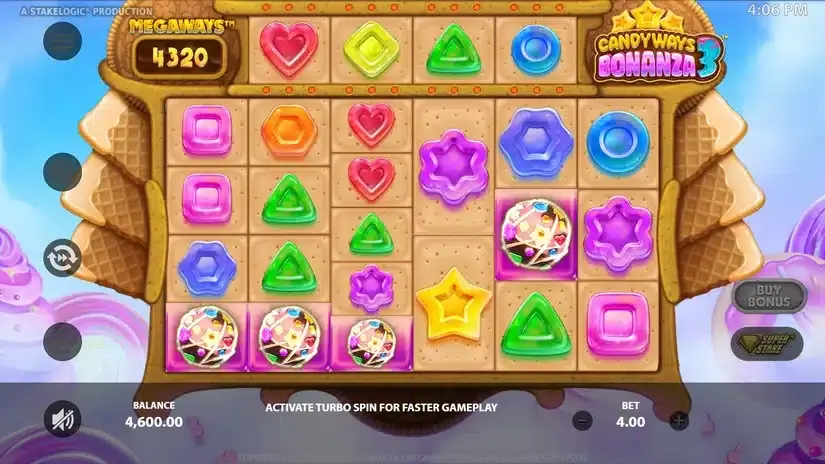 Candyways Bonanza 3 Megaways slot screenshot 2