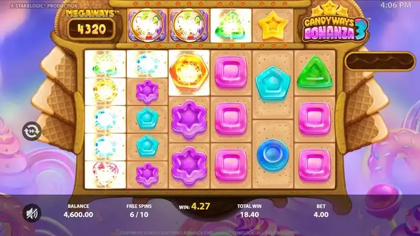 Candyways Bonanza 3 Megaways slot screenshot 4
