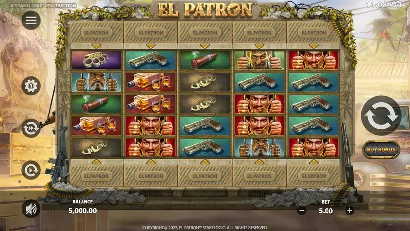 El Patron slot screenshot