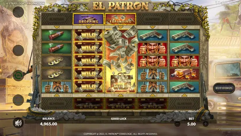 El Patron slot screenshot 3