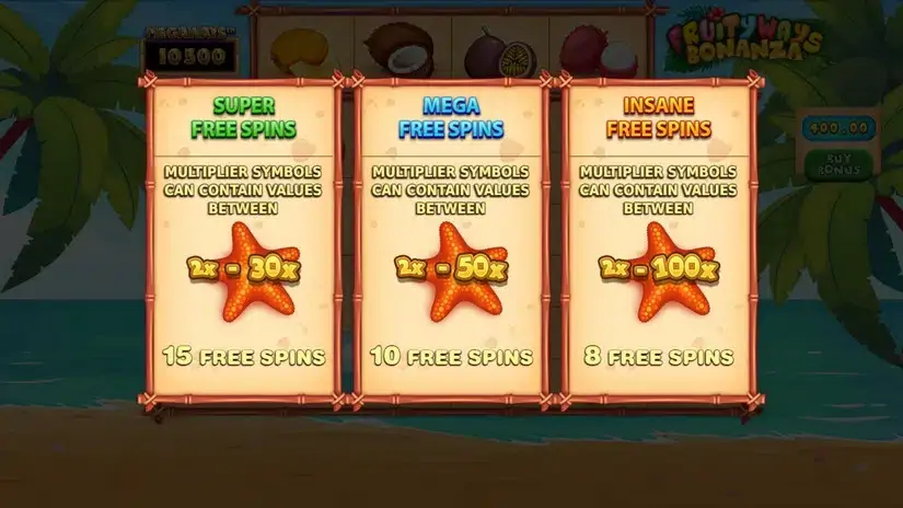 Fruityways Bonanza Megaways slot screenshot 4