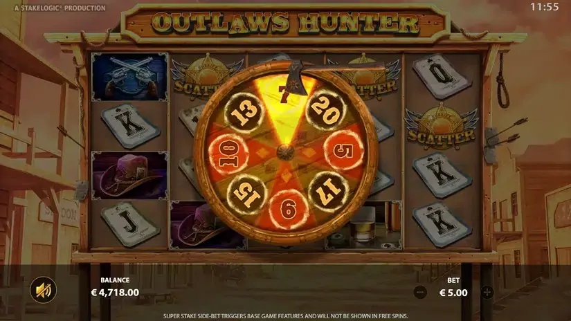 Outlaws Hunter slot screenshot 4