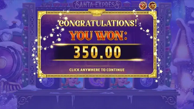 Santa Express slot screenshot 7