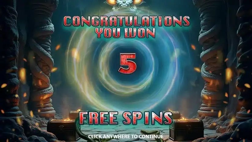 Serpent Cage slot screenshot 2