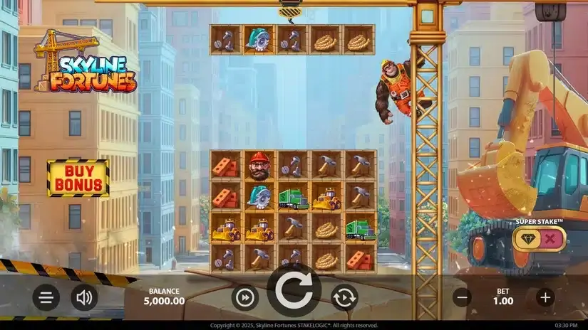 Skyline Fortunes slot screenshot 2