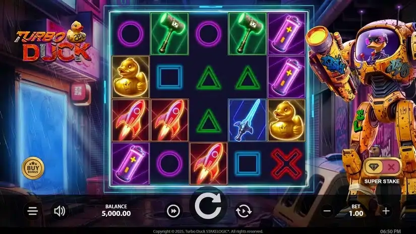 Turbo Duck slot screenshot 1