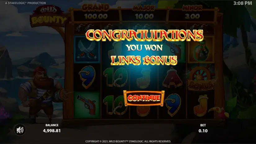 Wild Bounty slot screenshot 5