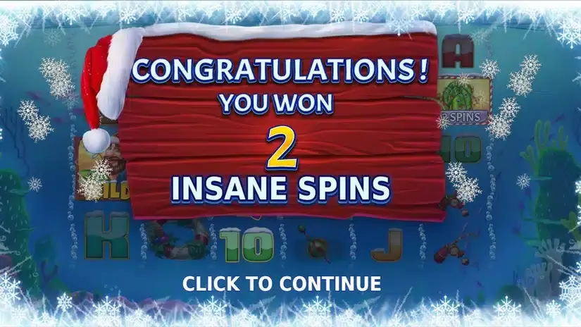 Wild Wild Bass 2 Xmas Special slot screenshot 3