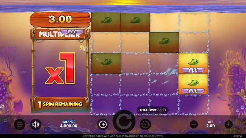 Wild Wild Bass 3 slot screenshot 4