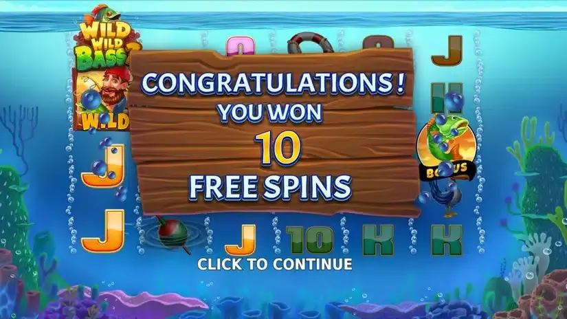 Wild Wild Bass 3 slot screenshot 6