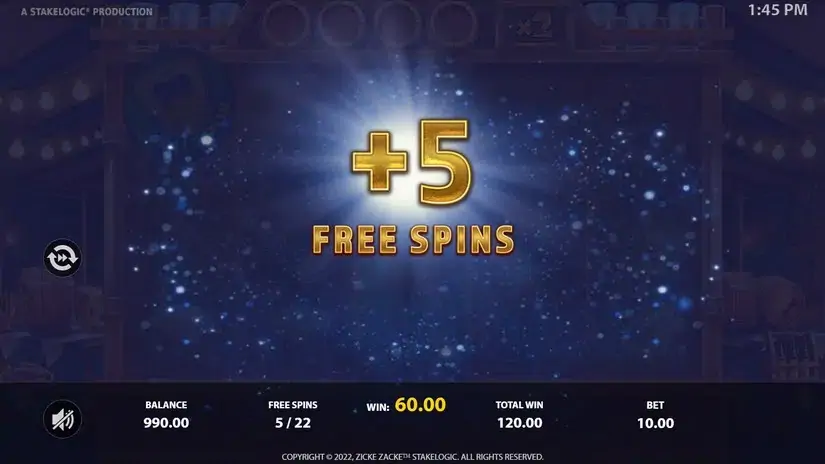 Zicke Zacke slot screenshot 6