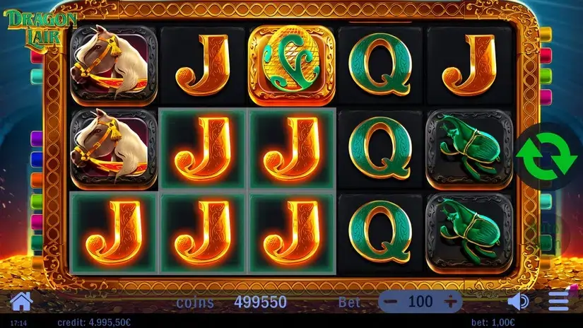 Dragon Lair slot screenshot 3