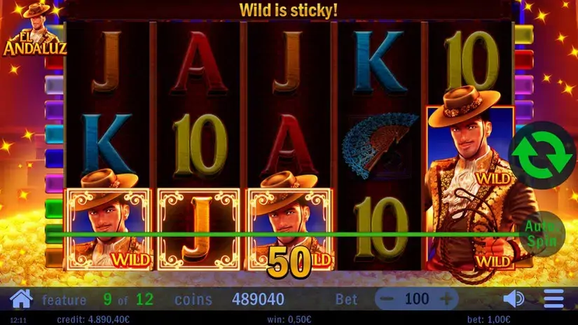 El Andaluz slot screenshot 6