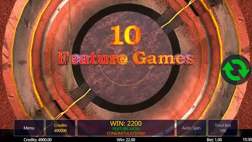 Heart of Earth Deluxe slot screenshot 3