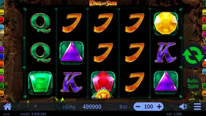 King of Sun slot screenshot 1