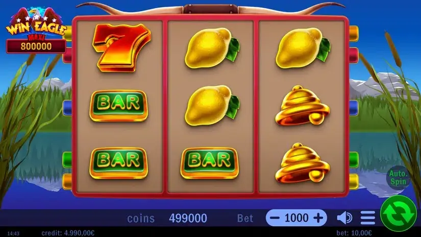 Win Eagle slot screenshot 1