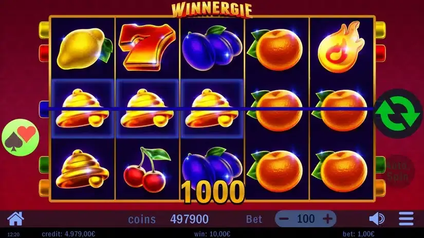 Winnergie slot screenshot 2