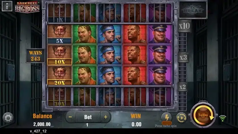 Big Boss slot screenshot 1