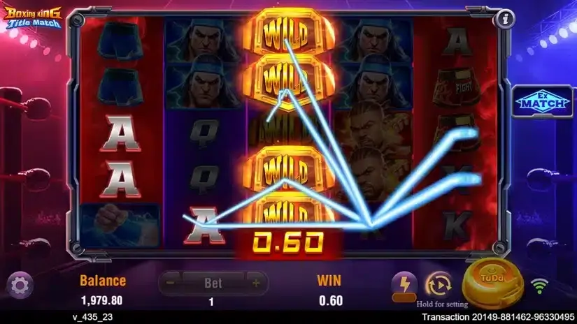 Boxing King Title Match slot screenshot 3