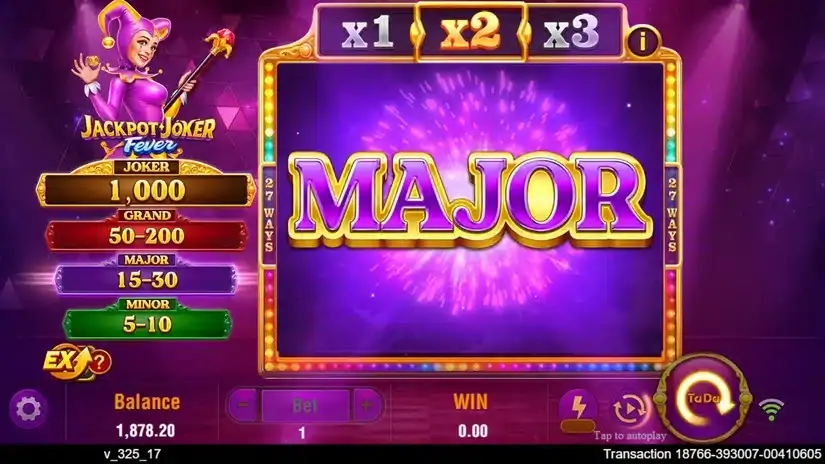 Jackpot Joker FEVER slot screenshot 