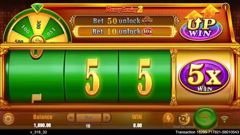 Money Coming 2 slot screenshot 3