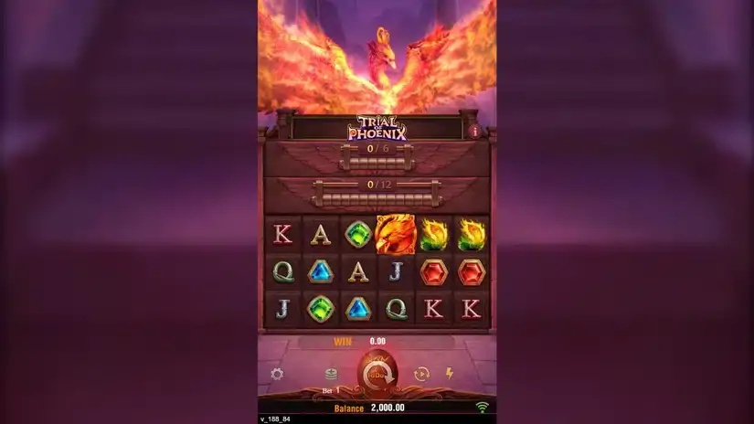 Trial of Phoenix slot screenshot 