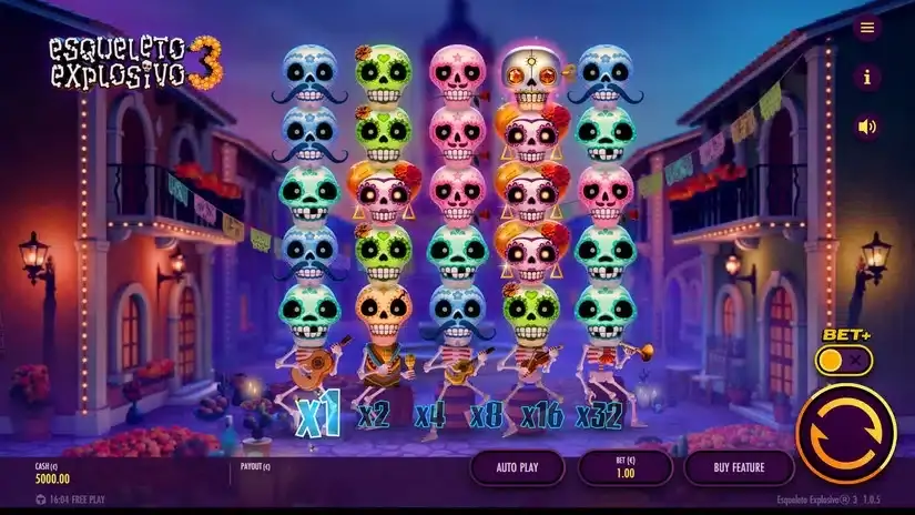 Esqueleto Explosivo 3 slot screenshot 1