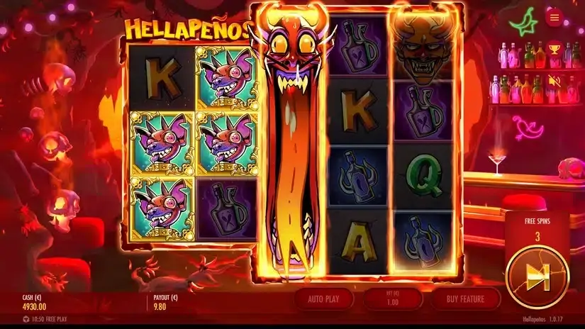 Hellapeños slot screenshot 