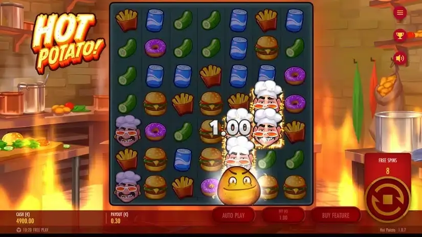Hot Potato! slot screenshot 4
