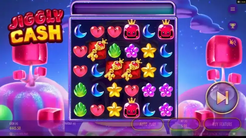 Jiggly Cash slot screenshot 2
