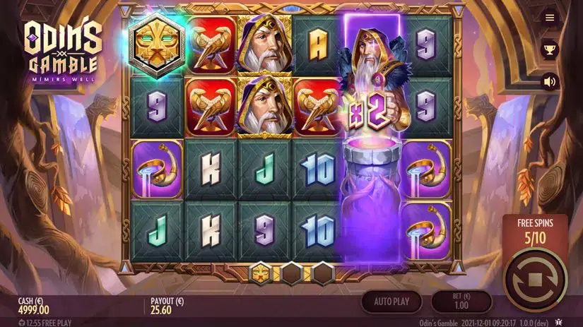 Odin’s Gamble slot screenshot 