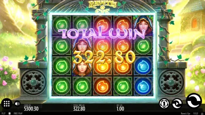 Raven’s Eye slot screenshot 6