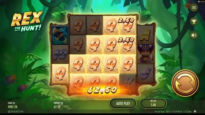 Rex The Hunt slot screenshot 4