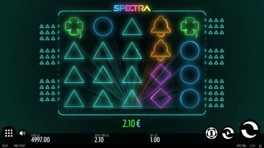 Spectra slot screenshot 