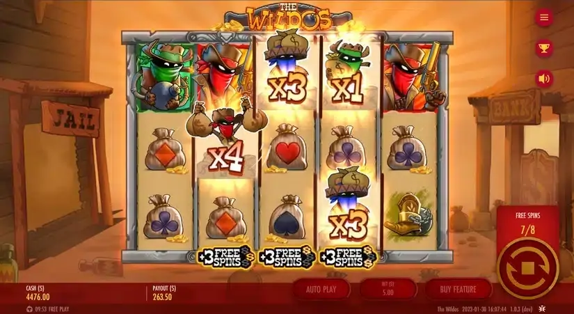 The Wildos slot screenshot 5