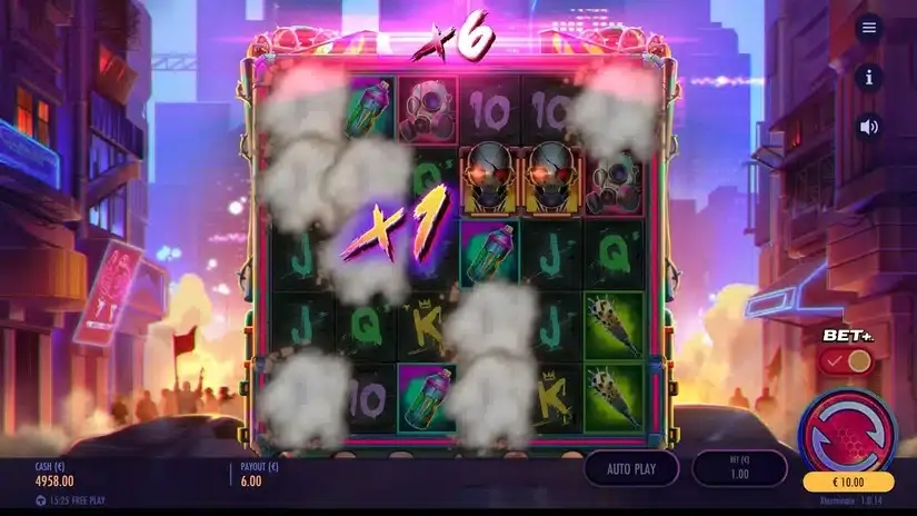 Xterminate slot screenshot 