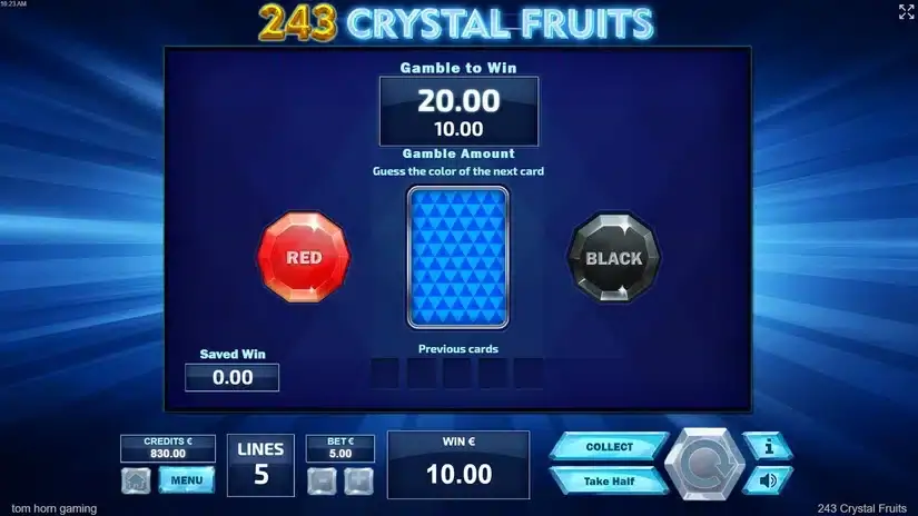 243 Crystal Fruits slot screenshot 4