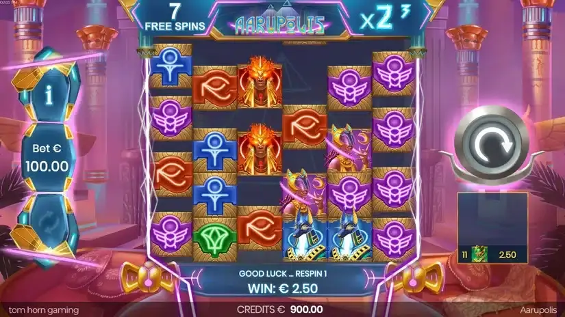 Aarupolis slot screenshot 3