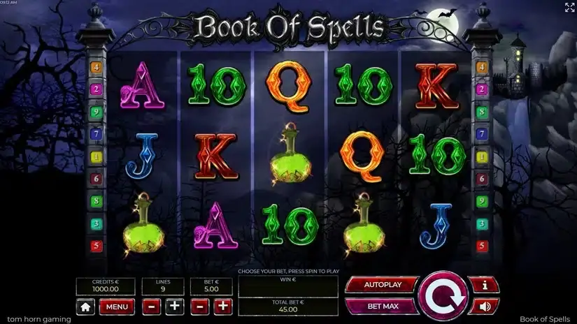 Books of Spells slot screenshot 