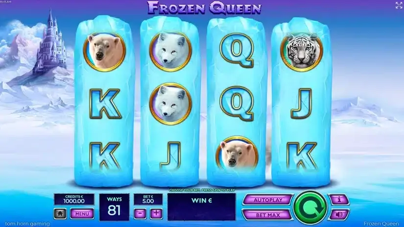 Frozen Queen slot screenshot 1