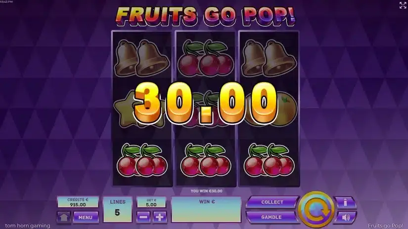 Fruits go Pop! slot screenshot 3