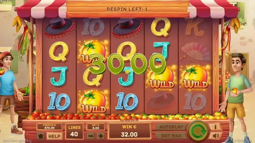 La Tomatina slot screenshot 3