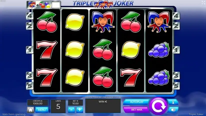 Triple Joker slot screenshot 1