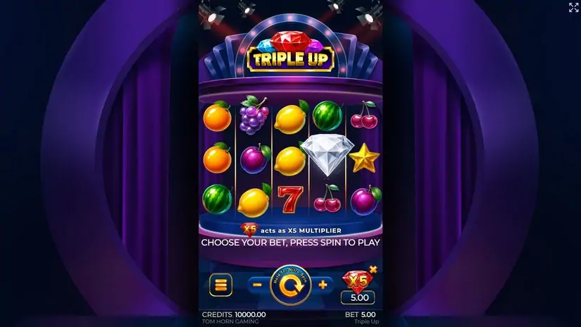 Triple Up slot screenshot 2