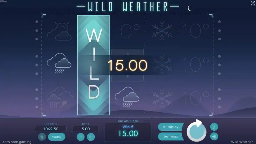 Wild Weather slot screenshot 4
