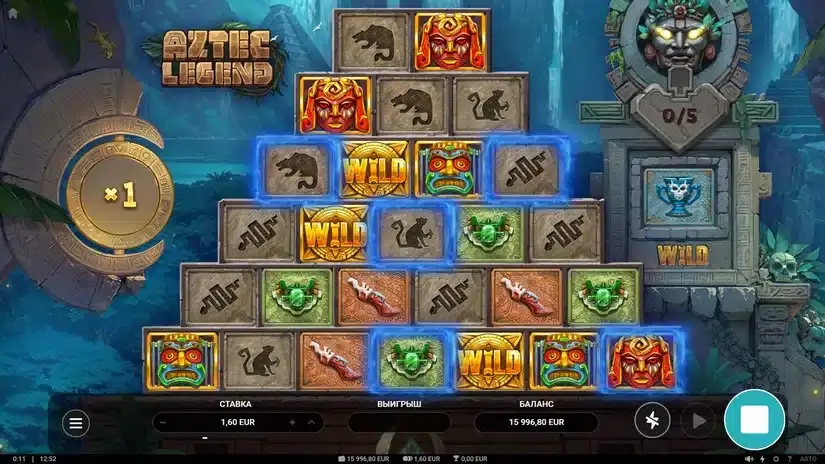 Aztec Legend slot screenshot 2