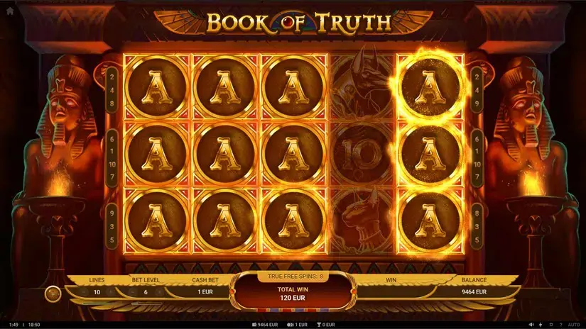 Book of Truth slot screenshot 