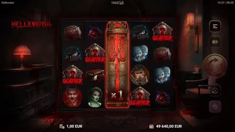 Hellevator slot screenshot 2