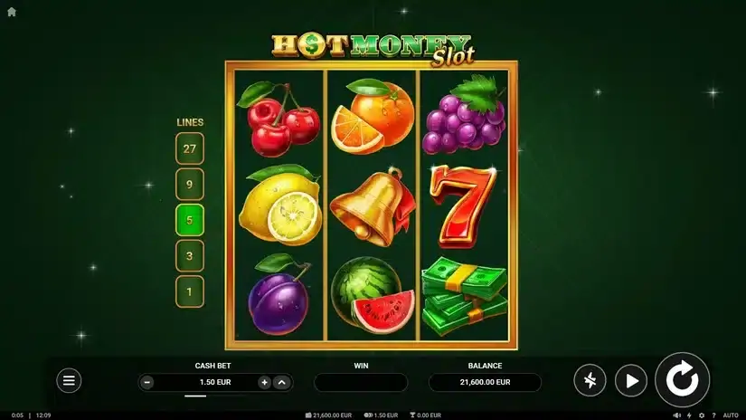 Hot Money Slot slot screenshot