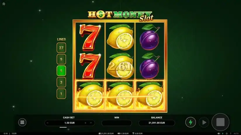 Hot Money Slot slot screenshot 2
